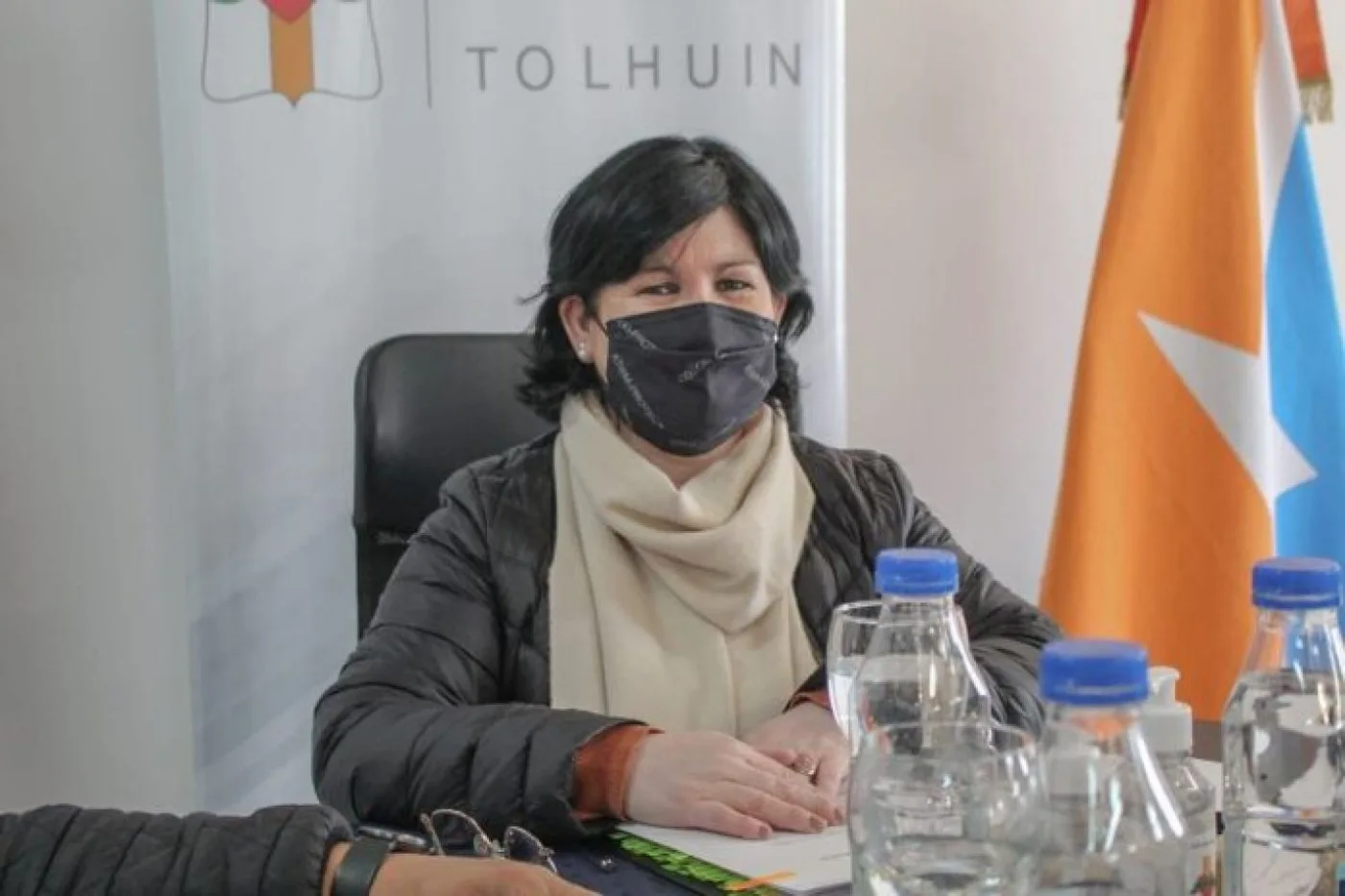 Jeanette Alderete, presidente del Concejo Deliberante de Tolhuin.