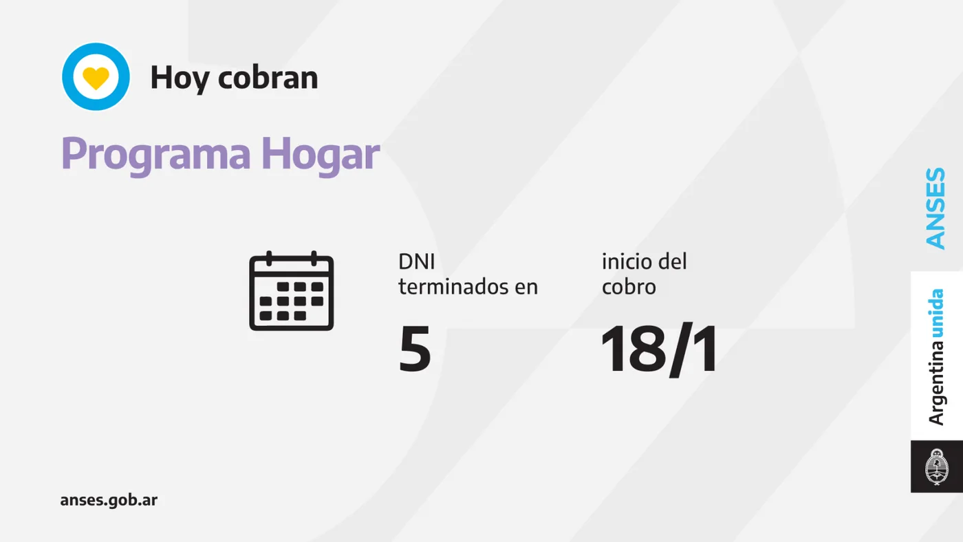 Calendario de pago del día martes 18 de enero del 2022