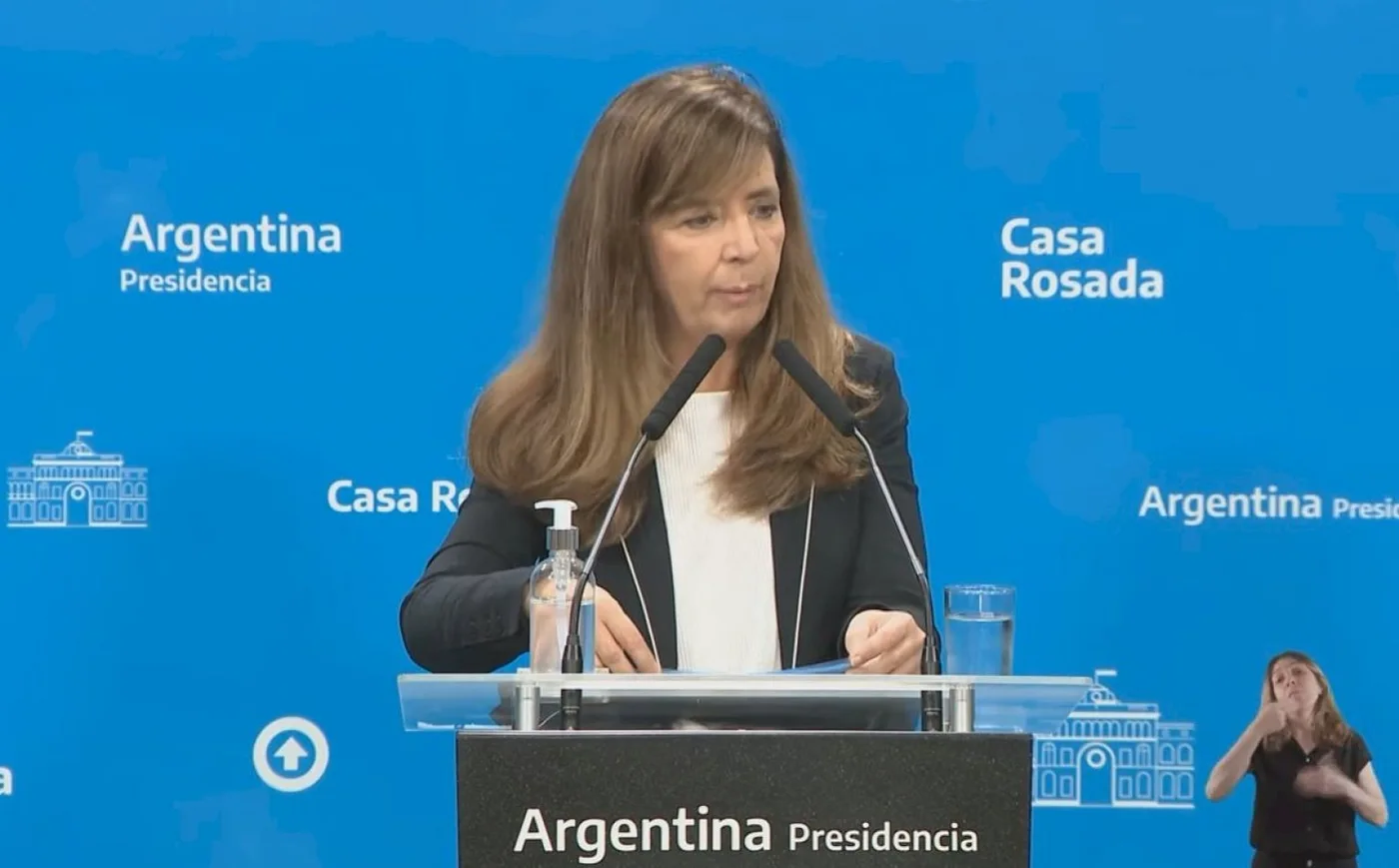 Portavoz de la Presidencia, Gabriela Cerruti