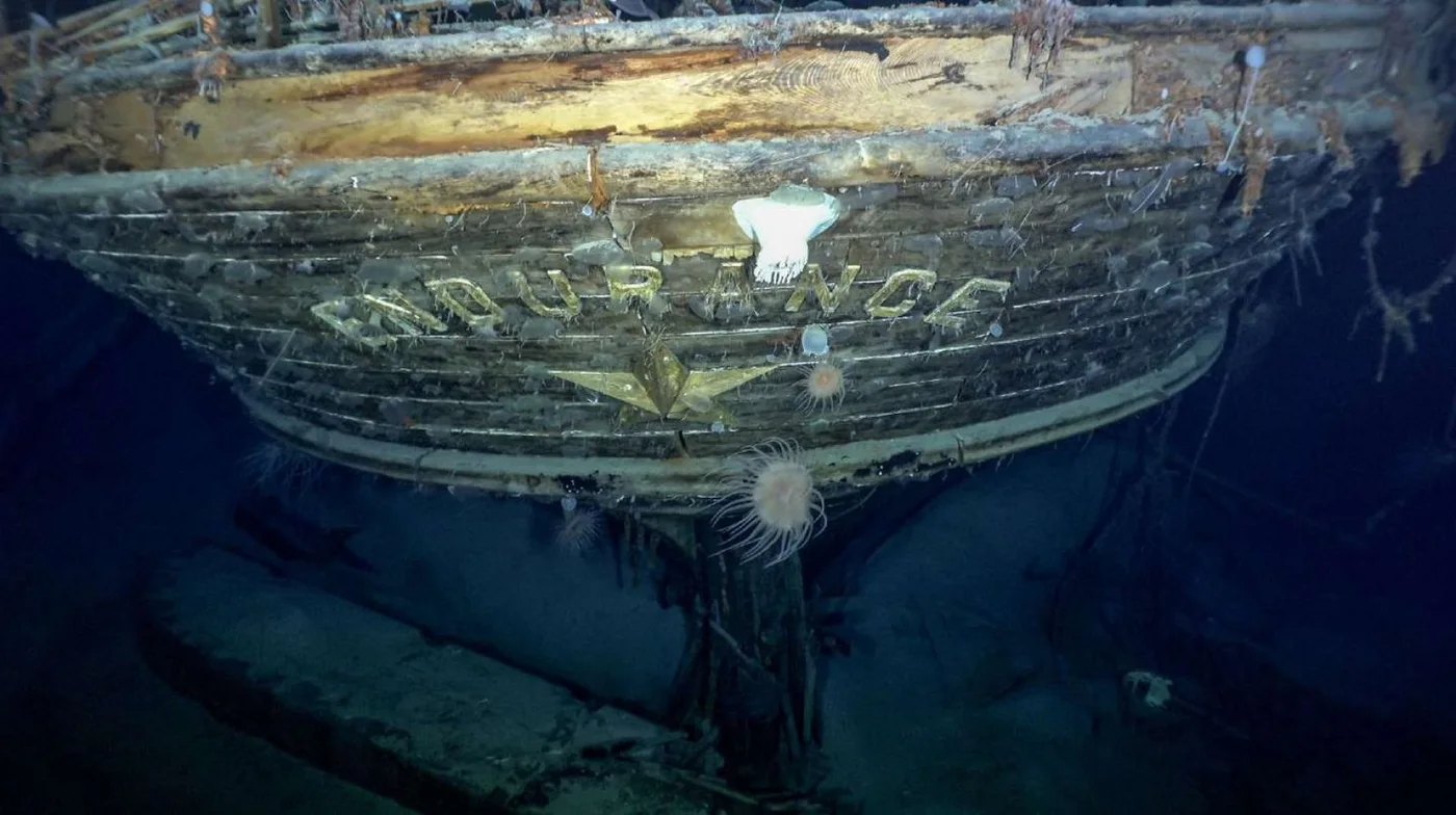 Encontraron en la Antártida restos del Endurance, el mítico barco explorador hundido