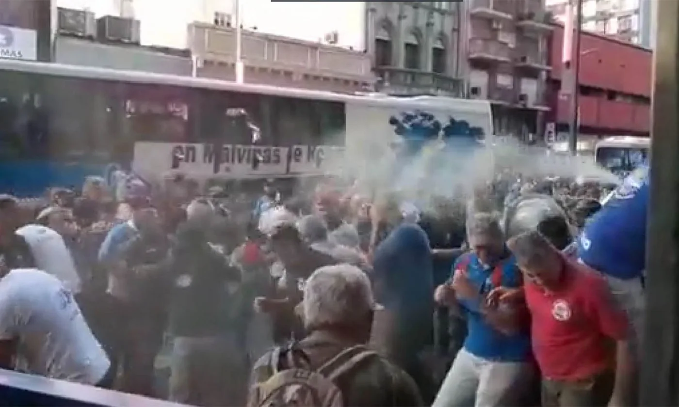 Federico Sciurano repudió la represión a los Veteranos de Malvinas