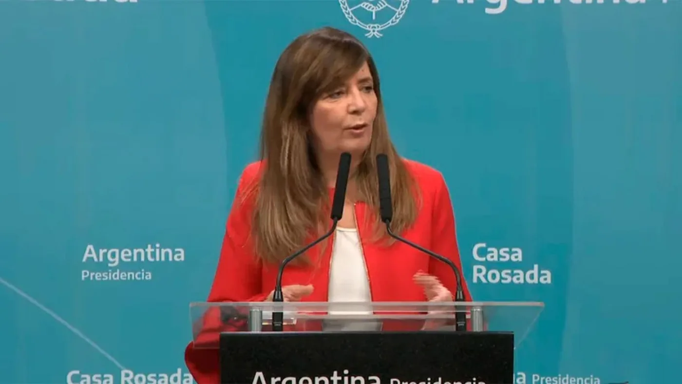 Gabriela Cerruti, Portavoz de la Presidencia.