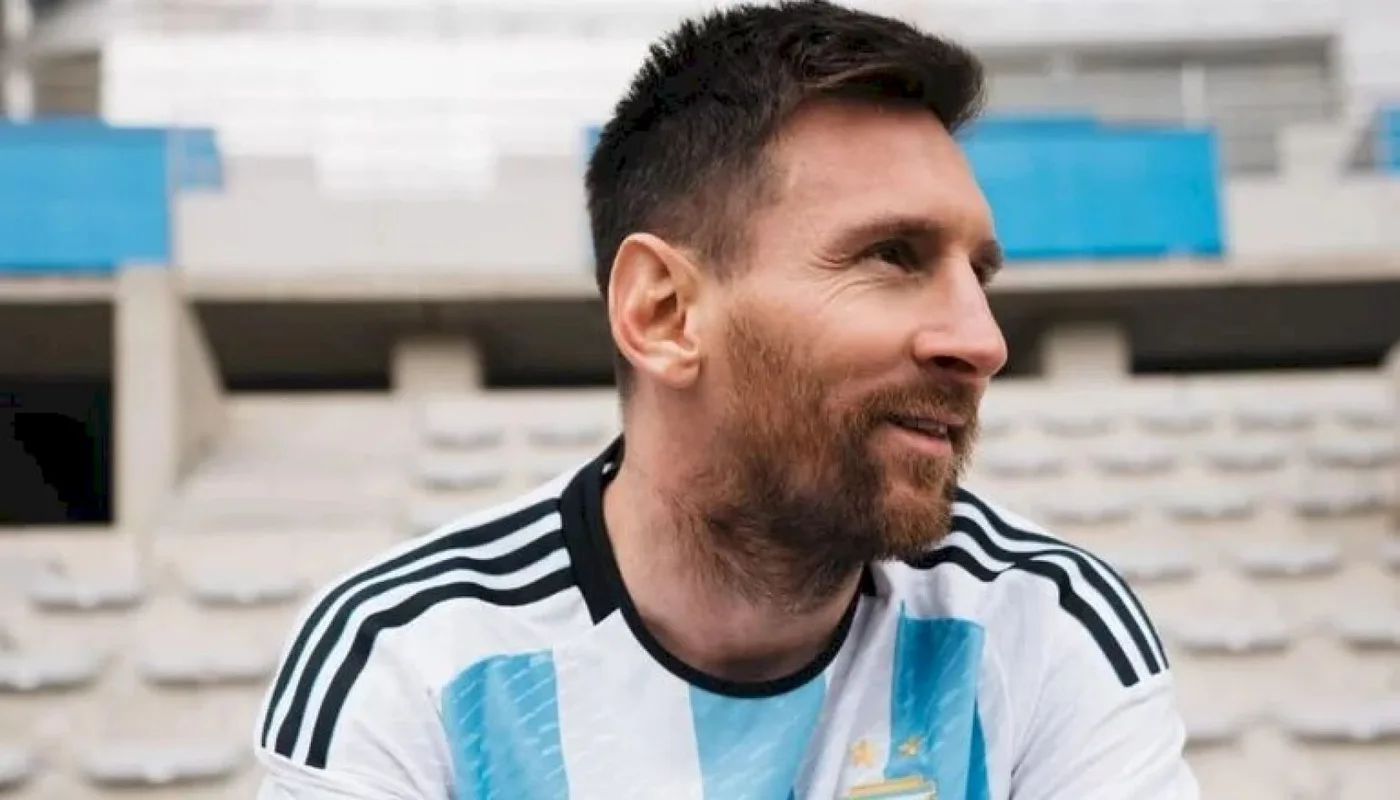 Argentina presentó la camiseta que usará en el Mundial