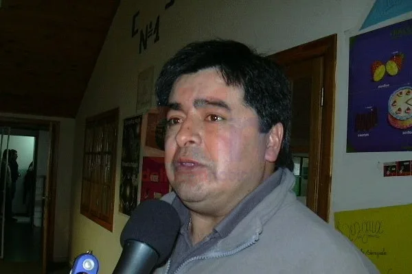 Secretario General de ATE Ushuaia, Carlos Córdoba.