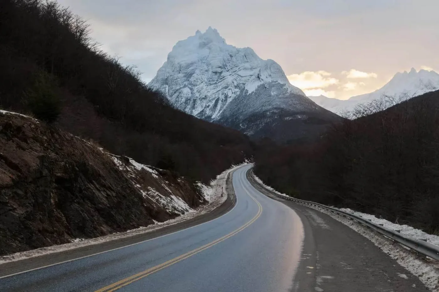 Ushuaia y Tolhuin registraron las primeras nevadas del año