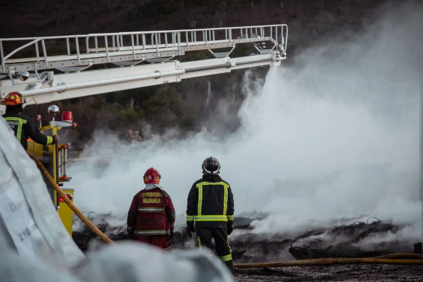 El incendio de Ushuaia se encuentra controlado