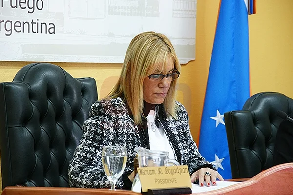 Presidente de Concejo Deliberante de Río Grande, Miriam Boyadjian.