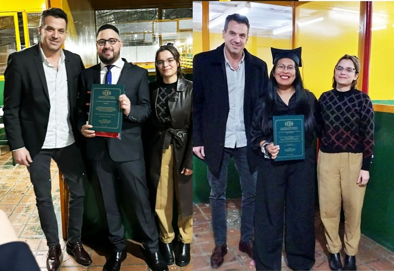 La UCES graduó a dos nuevos profesionales