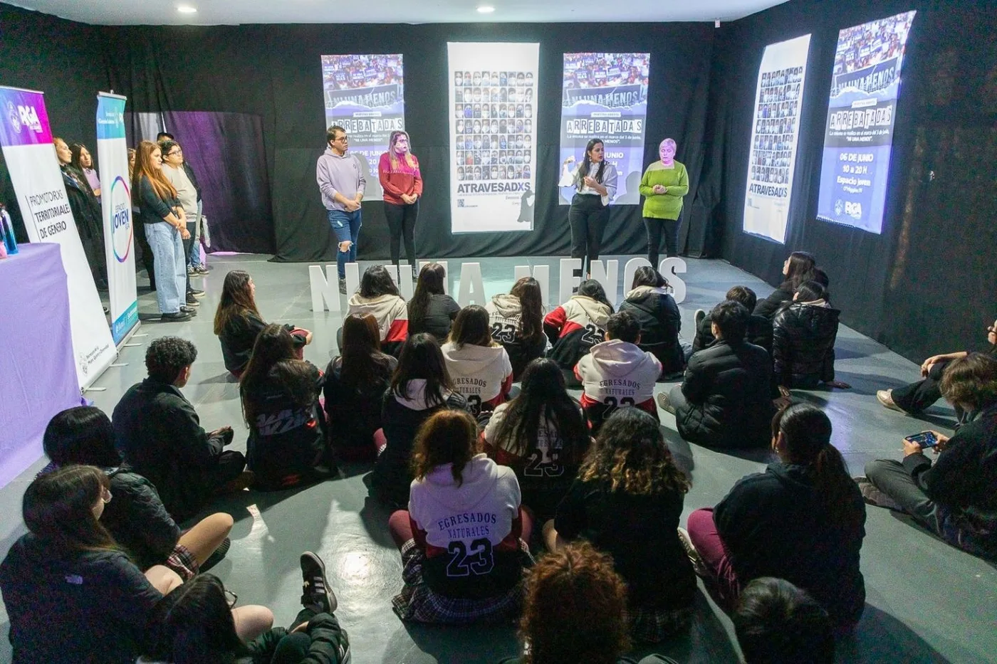 Se presentó la muestra artística y educativa “Arrebatadas”