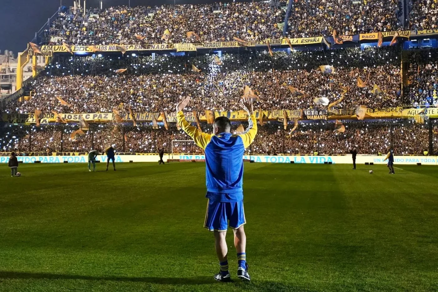 La última función de Juan Román Riquelme