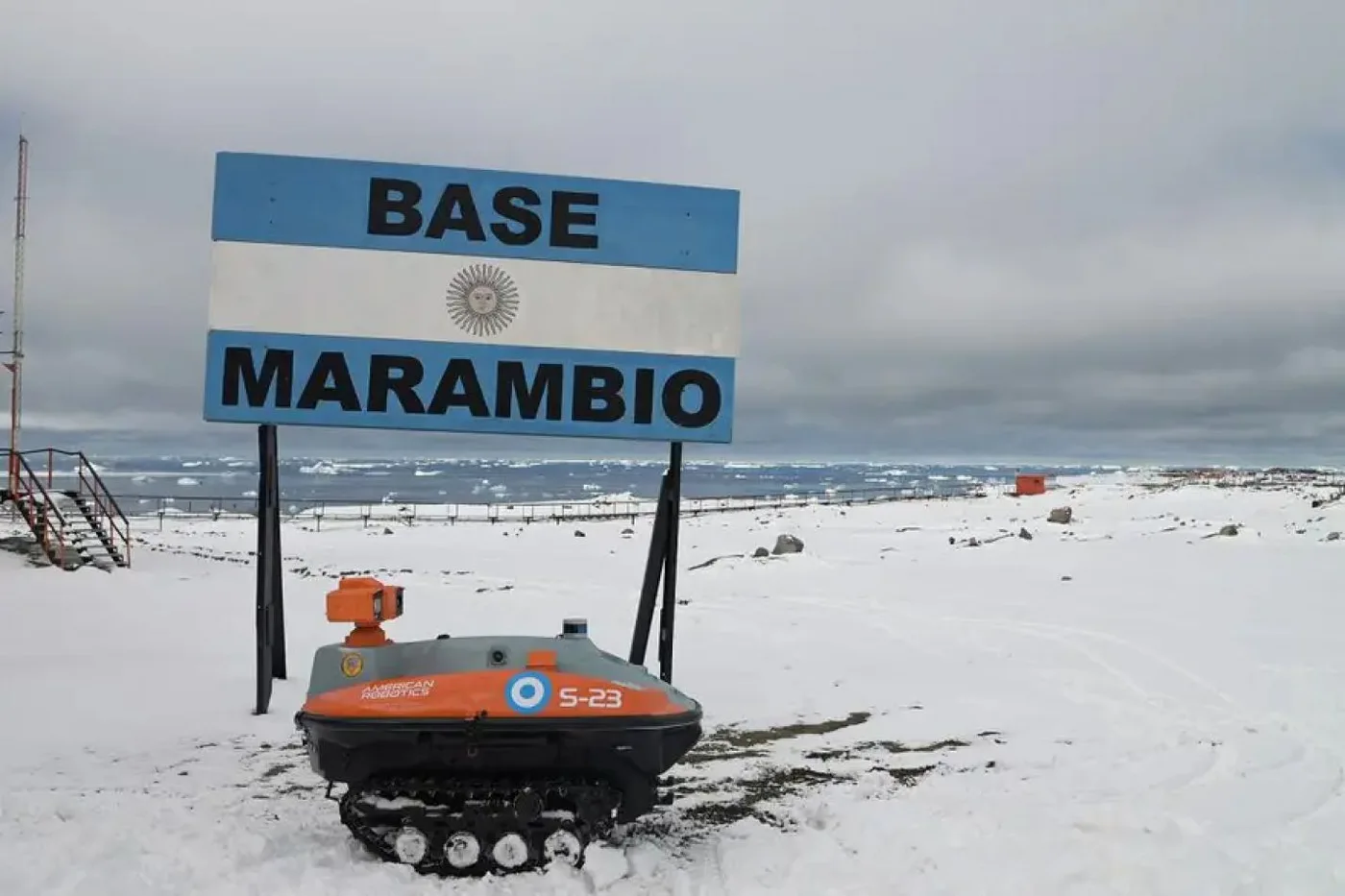 Vehículos no tripulados, son probados en la Antártida Argentina