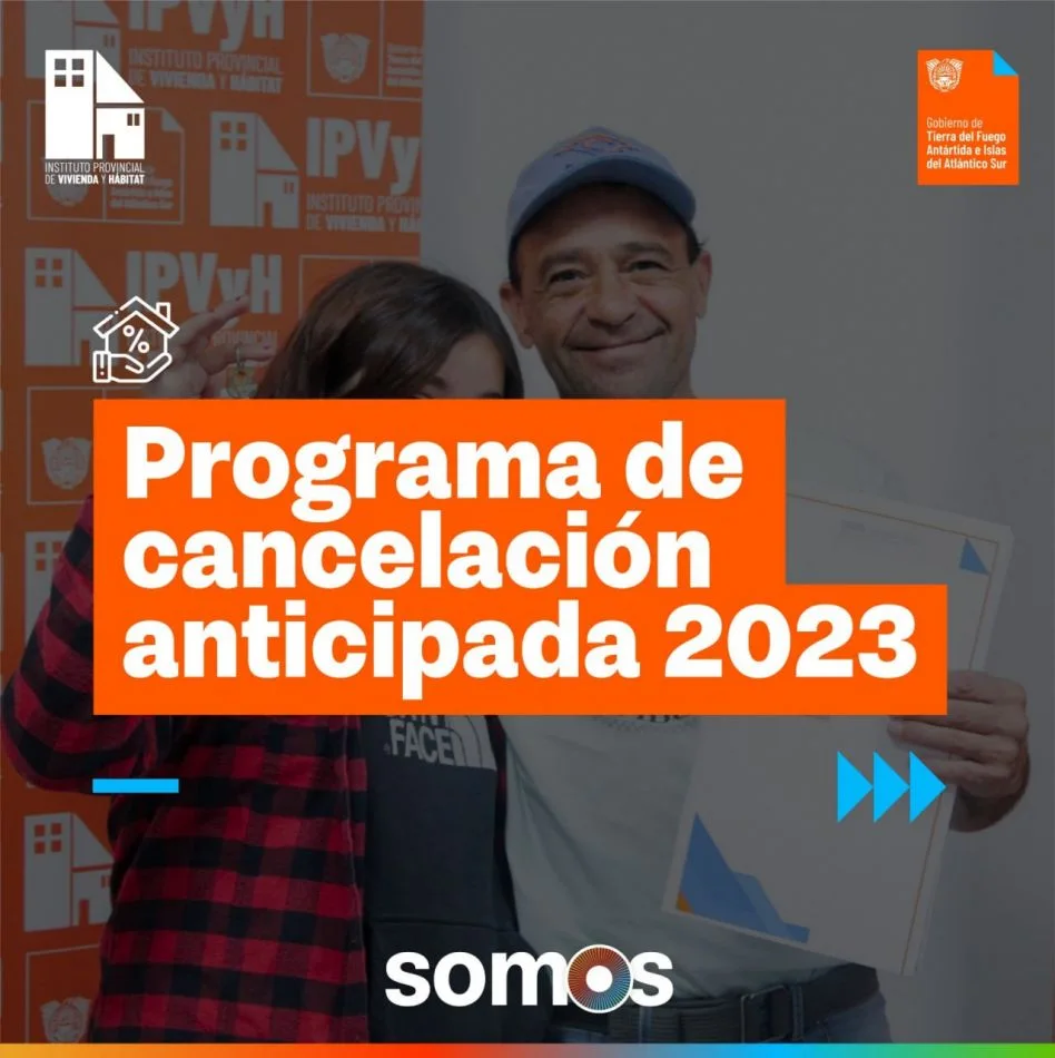 Programa provincial de cancelación anticipada 2023