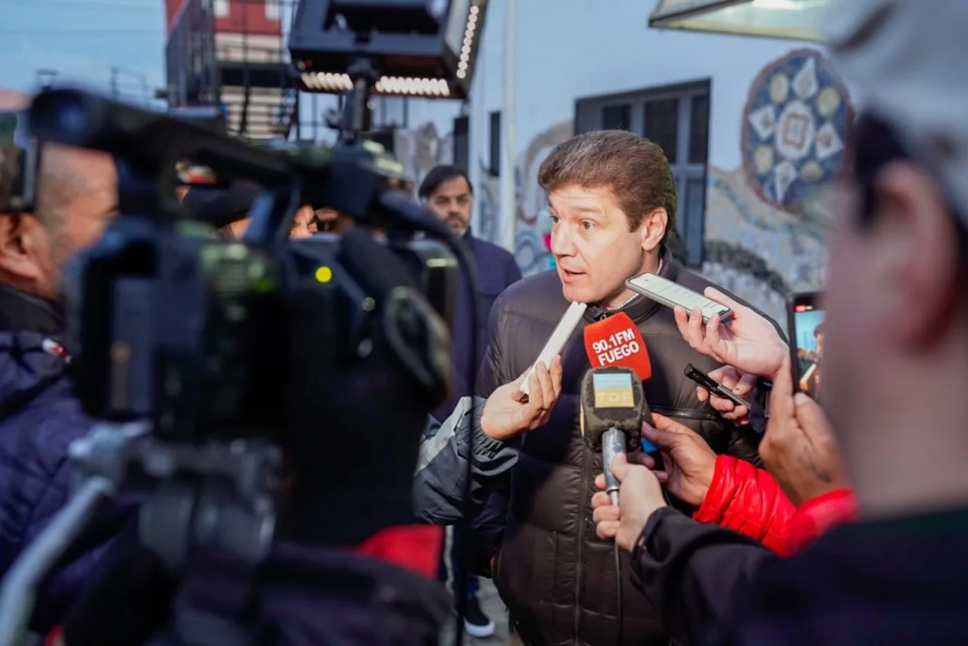 Gustavo Melella, gobernador de la provincia de Tierra del Fuego.