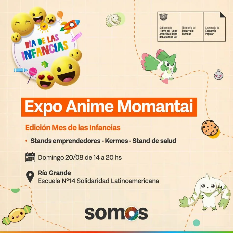 Expo Animé y Somos Feriantes edición Mes de las Infancias