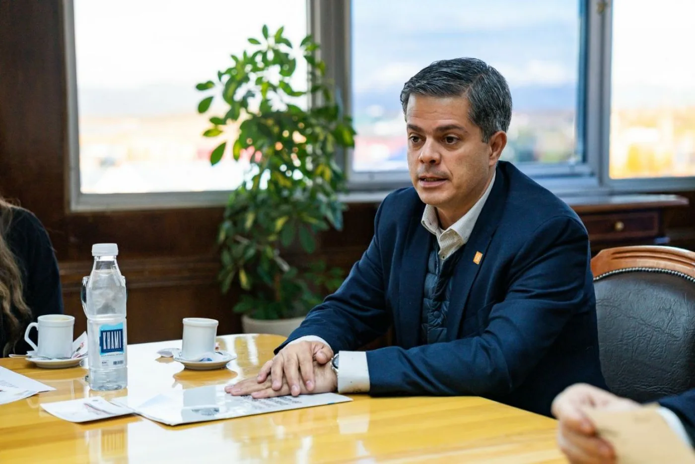 Secretario de Malvinas, Antártida e Islas del Atlántico Sur y Asuntos Internacionales Lic. Andrés Dachary.