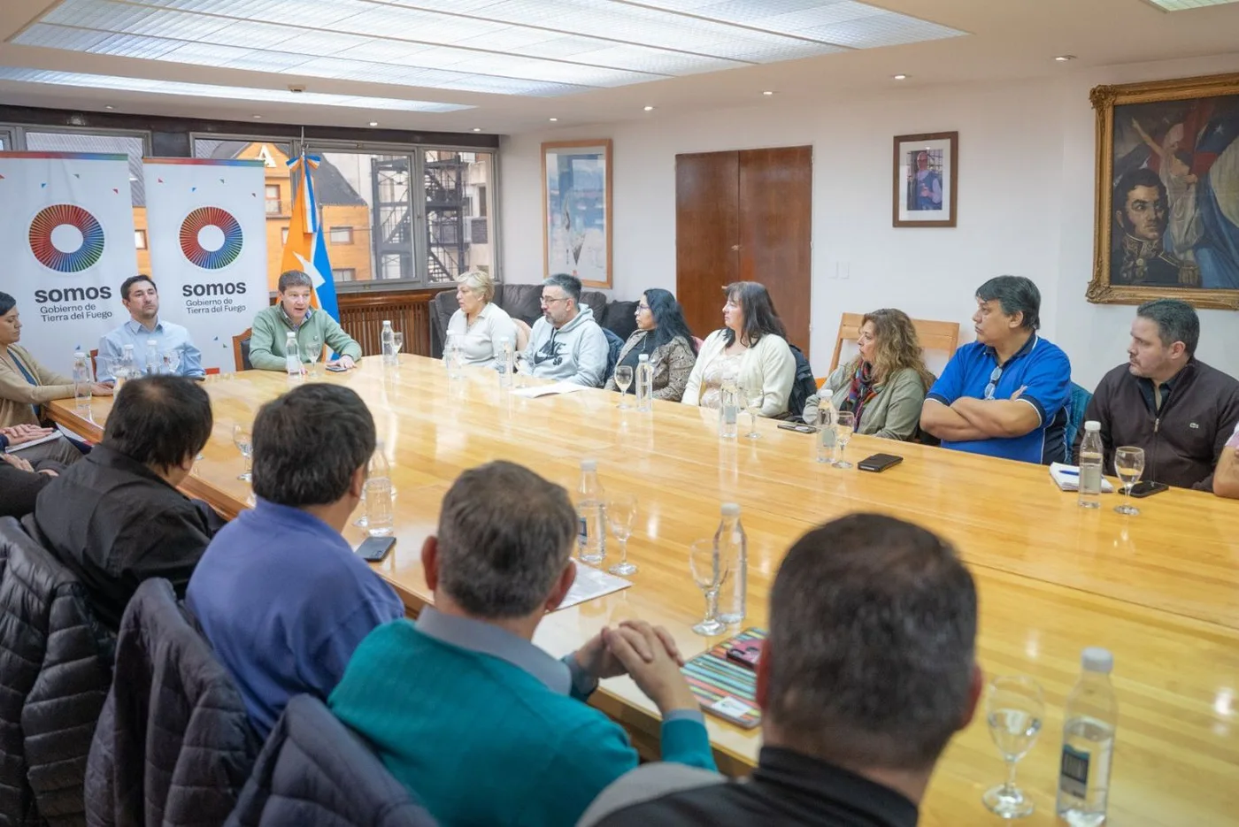 El Gobernador Gustavo Melella convocó a los gremios de la Administración Pública para un encuentro este viernes en la ciudad Río Grande.