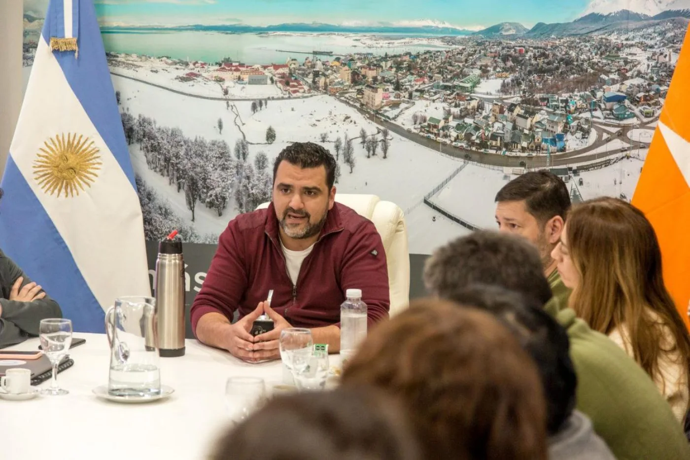 Vuoto y los gremios evalúan la situación habitacional de trabajadores  municipales