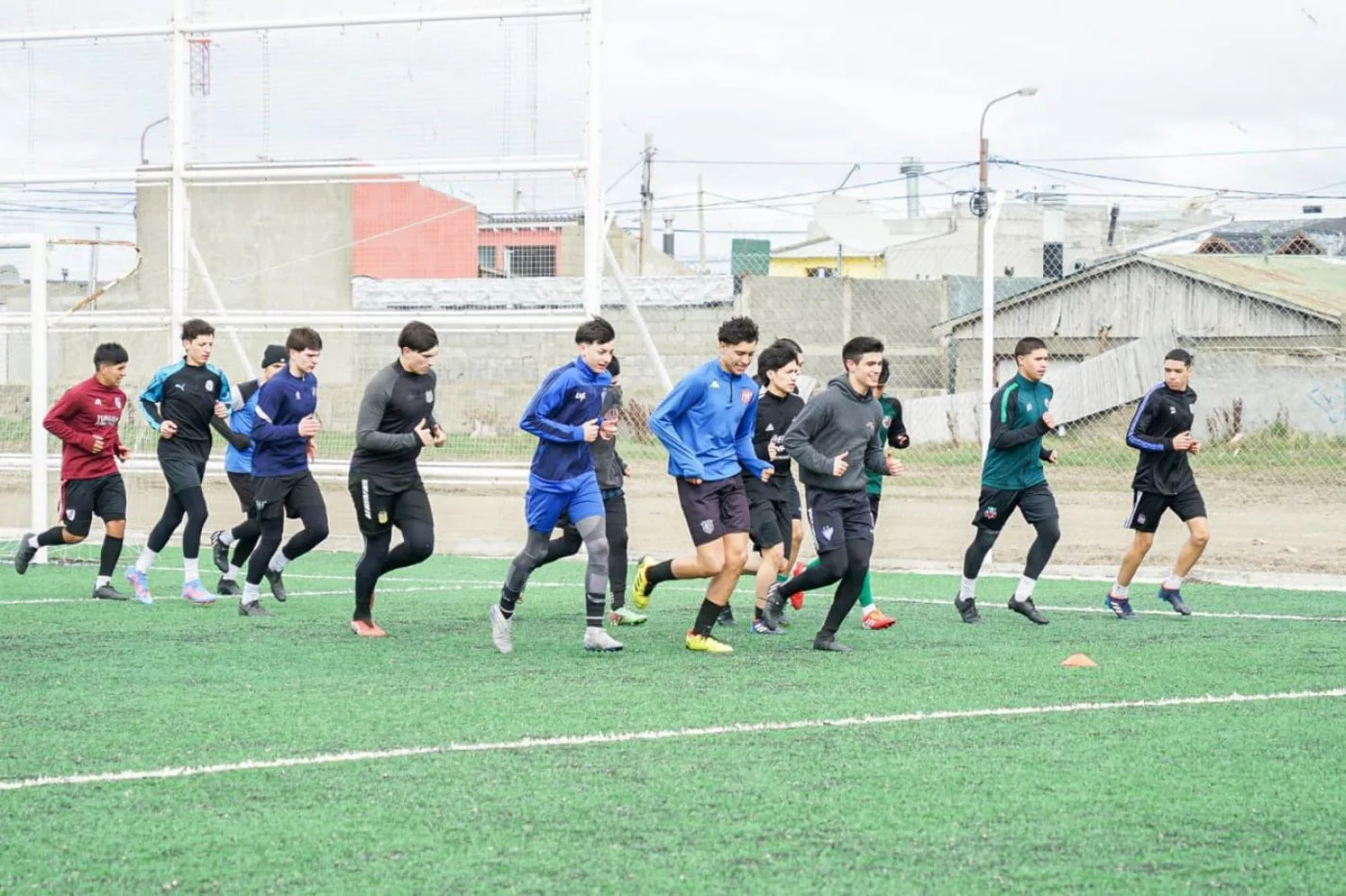 Los seleccionados fueguinos se preparan para los Juegos Binacionales de la Araucanía.