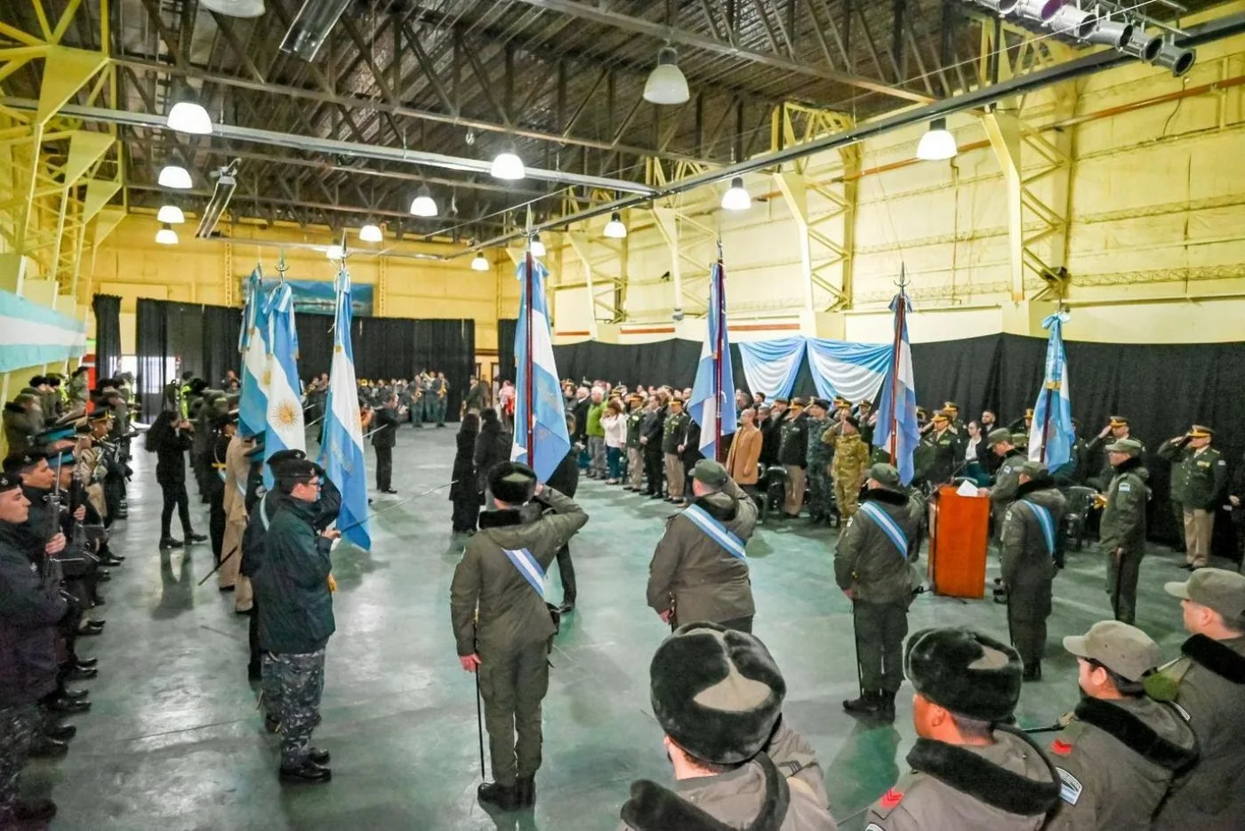 Aniversario de la Agrupación XIX Tierra del Fuego de Gendarmería Nacional