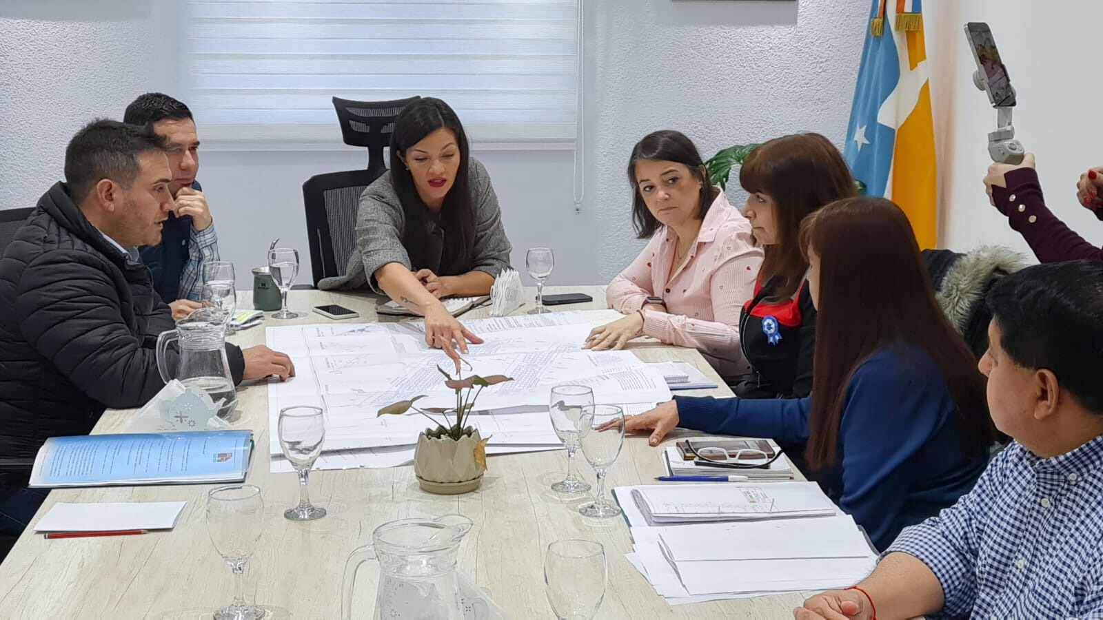 Concejales y el IPVyH analizaron la situación habitacional y trabajar en conjunto.