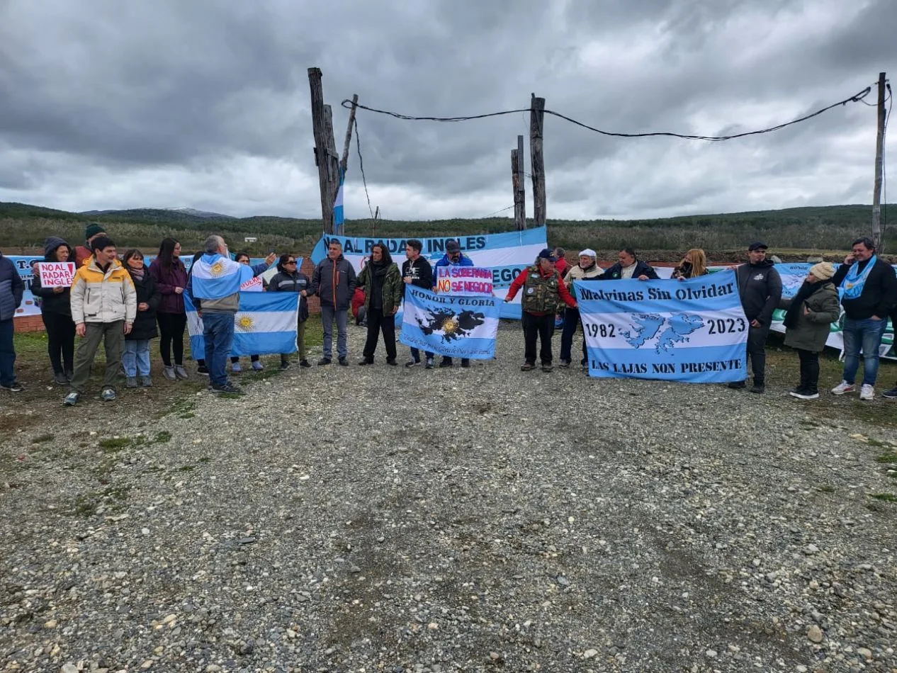 Segunda ‘Caravana de los Pueblos’ contra el radar inglés