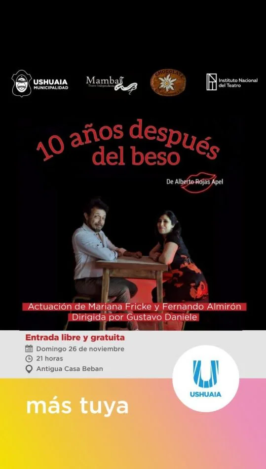 Se presenta la obra "10 años después del beso"