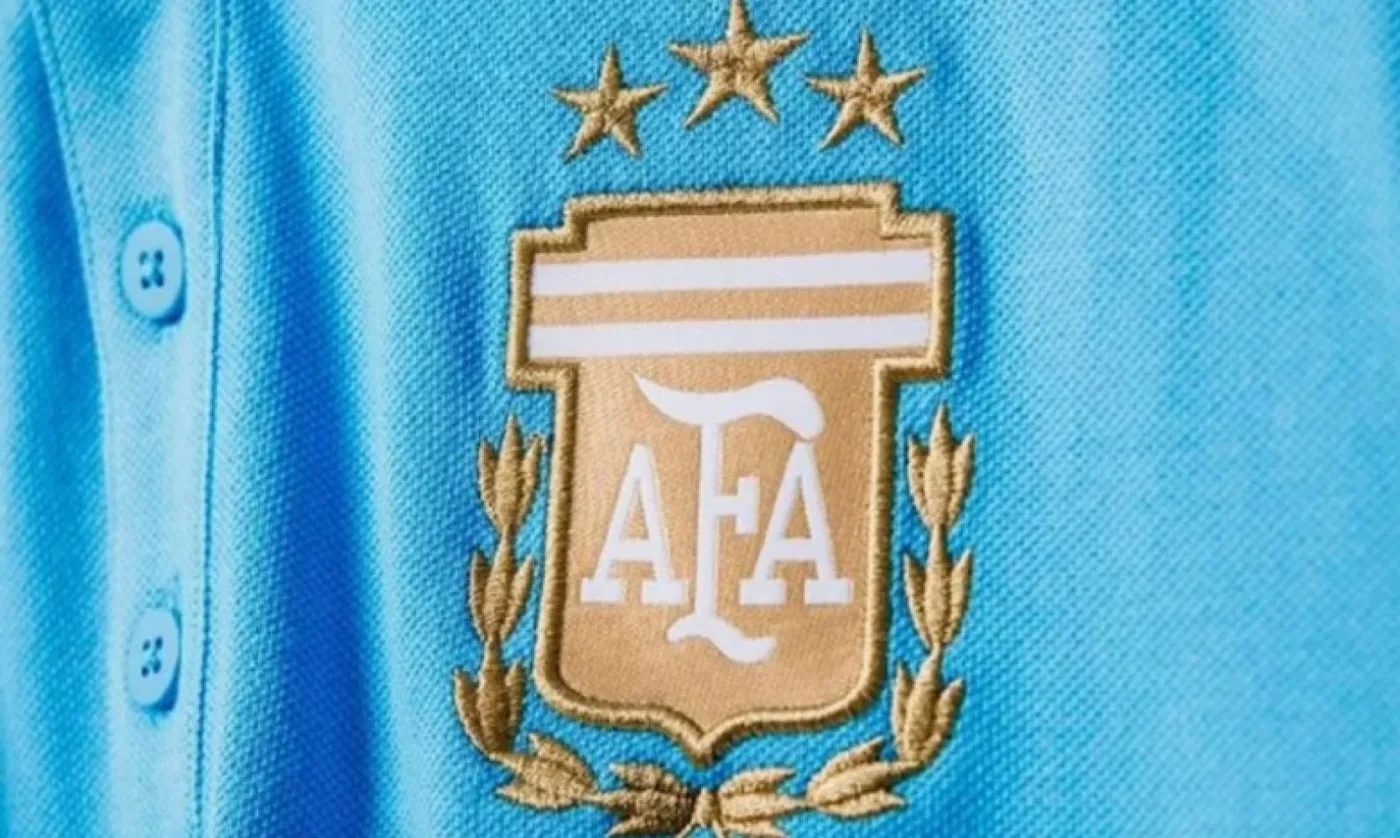 Nuevo escudo de la Selección Argentina para la Copa América 2024 .