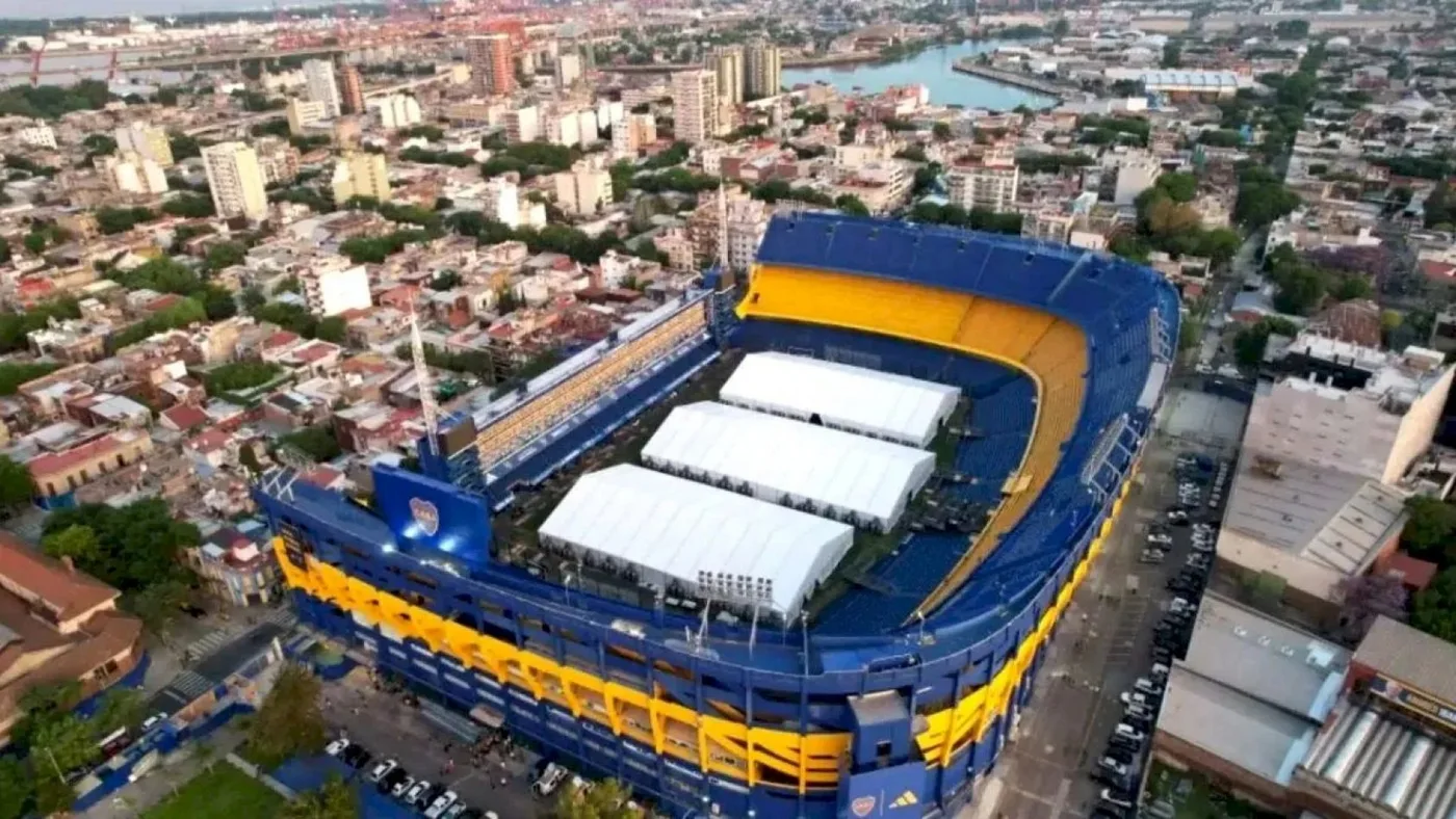 Estadio Alberto J. Armando, popularmente conocido como La Bombonera.