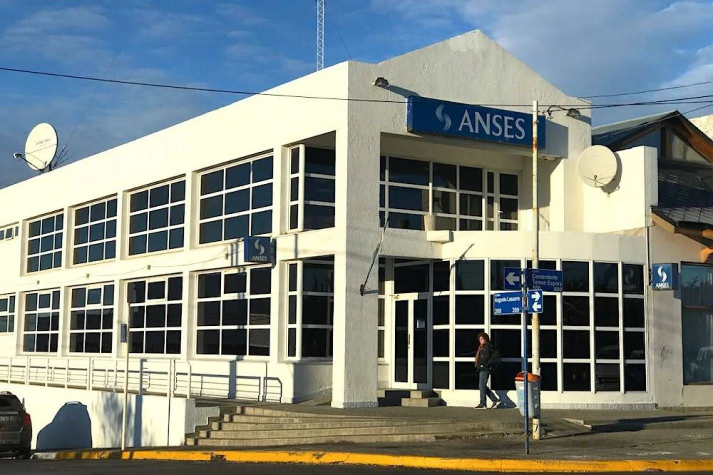 Sucursal de Anses en la ciudad de Río Grande Tierra del Fuego.