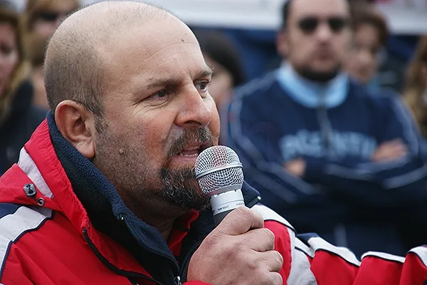 Secretario General de Asociación de Trabajadores del Estado Río Grande, Marcelo Córdoba.