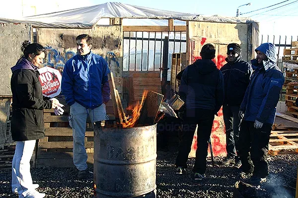 Los trabajadores aguardan una definición por parte de la empresa.