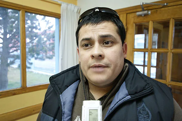 Presidente de la Unión de Inquilinos de Tierra del Fuego, Adrián Torres.