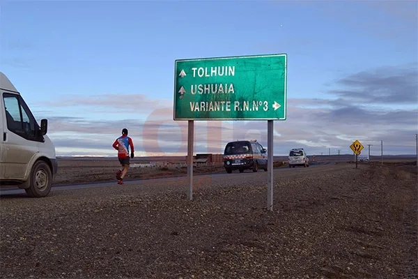 Federico Sciurano, a la altura del autódromo y camino a Punta María.