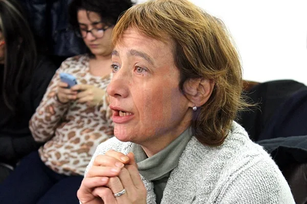 Fabiana Ríos, durante la reunión del Consejo Económico y Social.