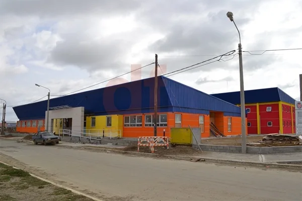 La escuela se construyó con el aporte de la firma New San.