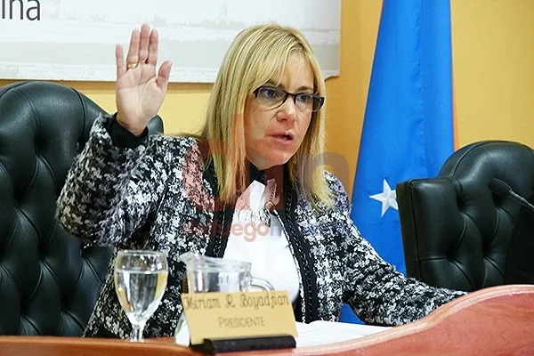 Presidente de Concejo Deliberante de Río Grande, Miriam Boyadjian.