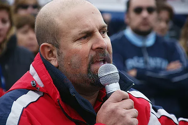 Secretario General de ATE Río Grande, Marcelo Córdoba.