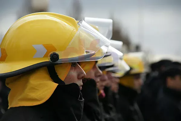 Los bomberos brindaron su apoyo a la distancia tras lo ocurrido en Buenos Aires.