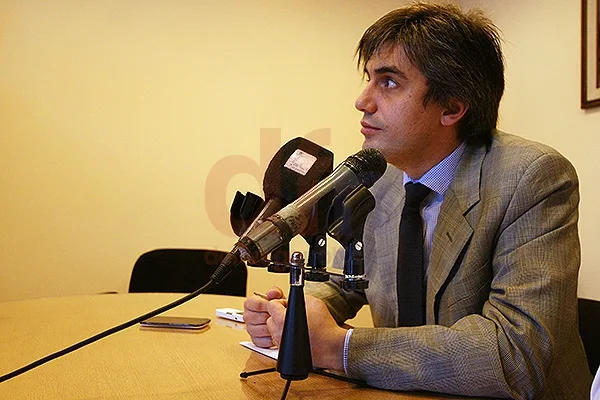 Paulino Rossi presidió su habitual conferencia de prensa de los viernes.