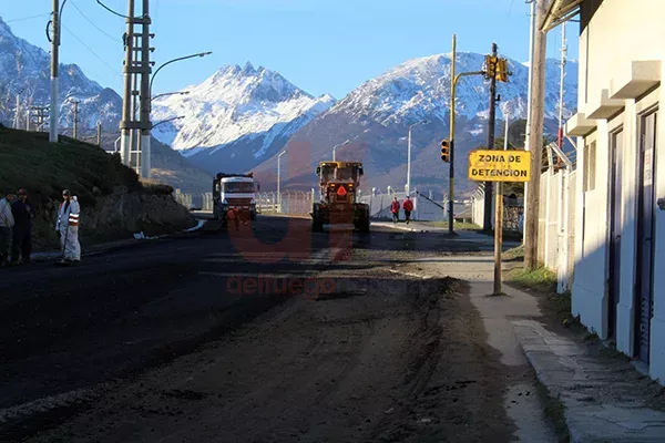 El aslfaltado incluyó un ensanche de la traza vial.