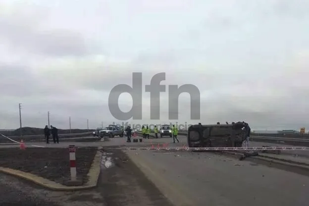 El Renault Clio volcó y su conductor perdió la vida.