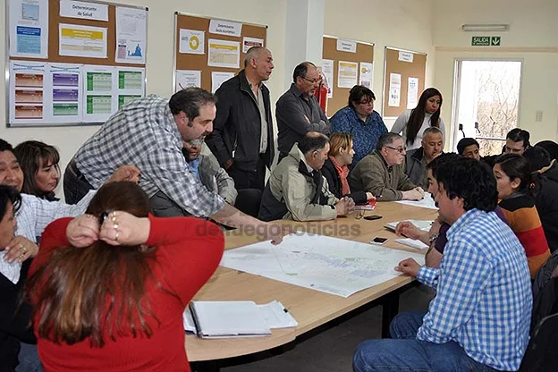 Alfredo Ballarini presidió la numerosa reunión.