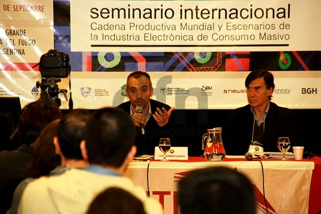 Secretario de Industria de Tierra del Fuego, Juan Ignacio García.