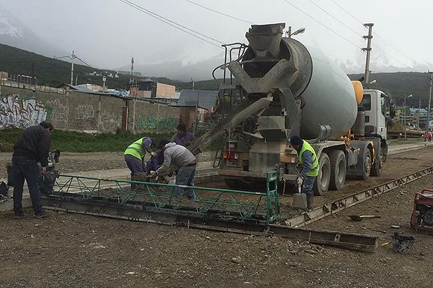 La obra demandará varias jornada de intenso trabajo.