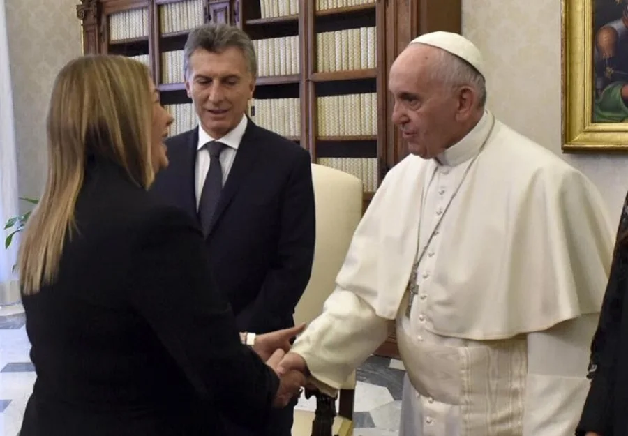 El Papa Francisco recibió a Rosana Bertone