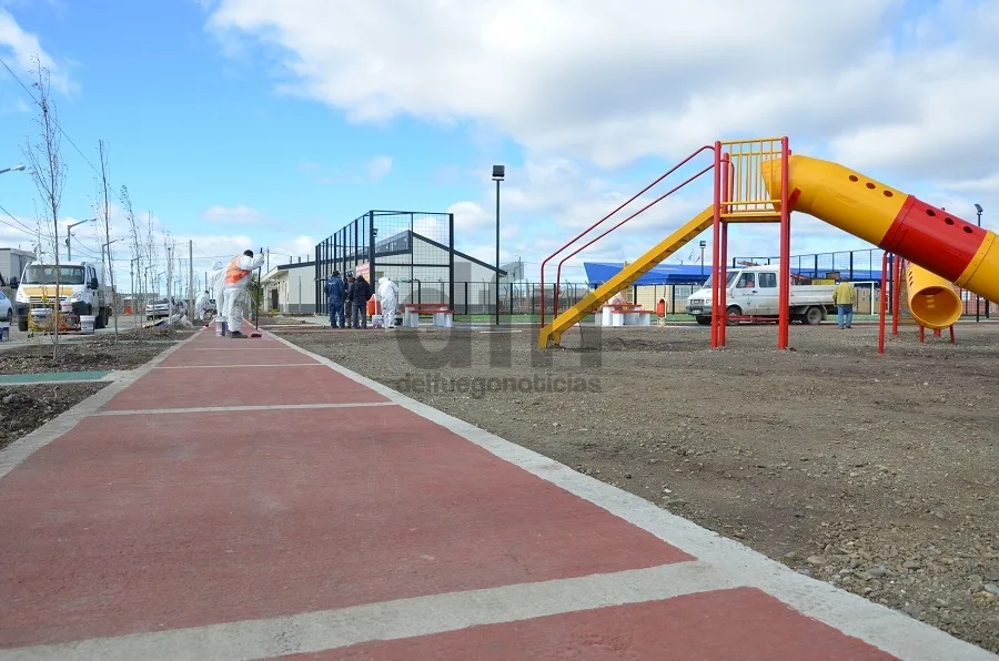 Este sábado inaugurarán la primera plaza de Chacra XIII