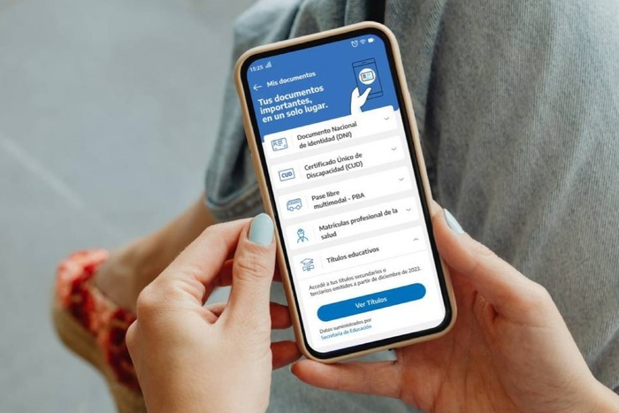 La app Mi Argentina tendrá disponible los títulos secundarios y superior no universitarios.