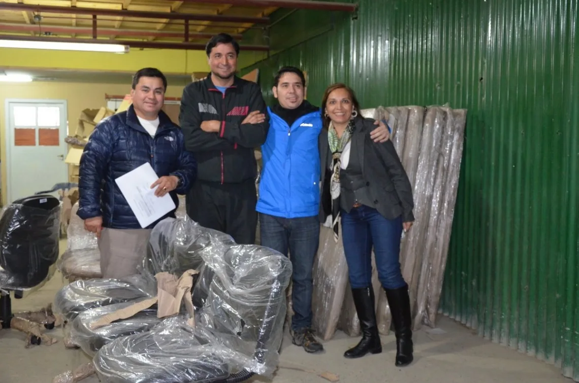 Se recibió equipamiento del PROFIP para futura oficina de ventanilla única