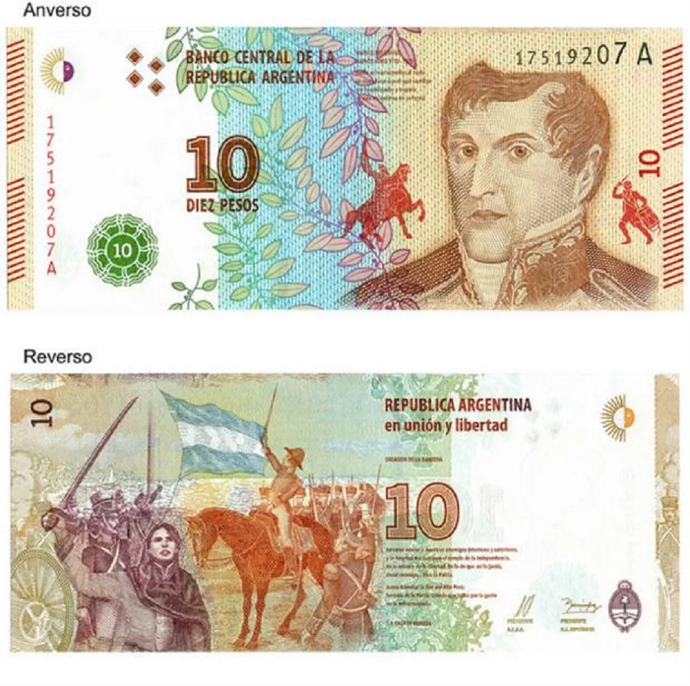 El Banco Central puso en circulación un nuevo billete de $ 10