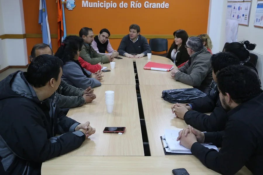 Melella se reunió con referentes barriales por las obras en la Margen Sur